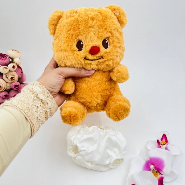 عروسک خرس پوشکی و شیشه شیر دار کد 735