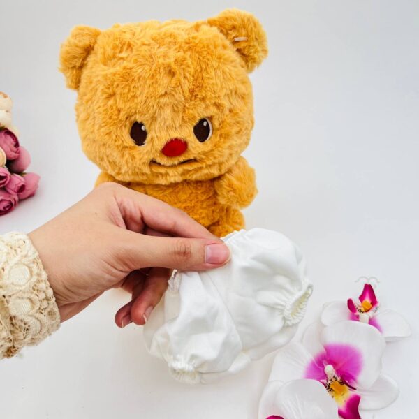 عروسک خرس پوشکی و شیشه شیر دار کد 735