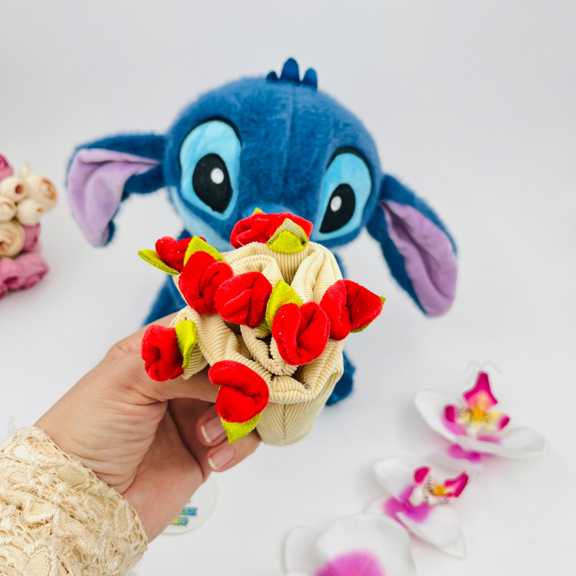 عروسک استیچ تبدیلی دسته گل به کلاه کد 901 عروسک استیچ تبدیلی دسته گل به کلاه کد 901 - Image 4